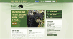 Desktop Screenshot of fairbearhunt.com